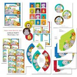 Jungle Party Printable Set